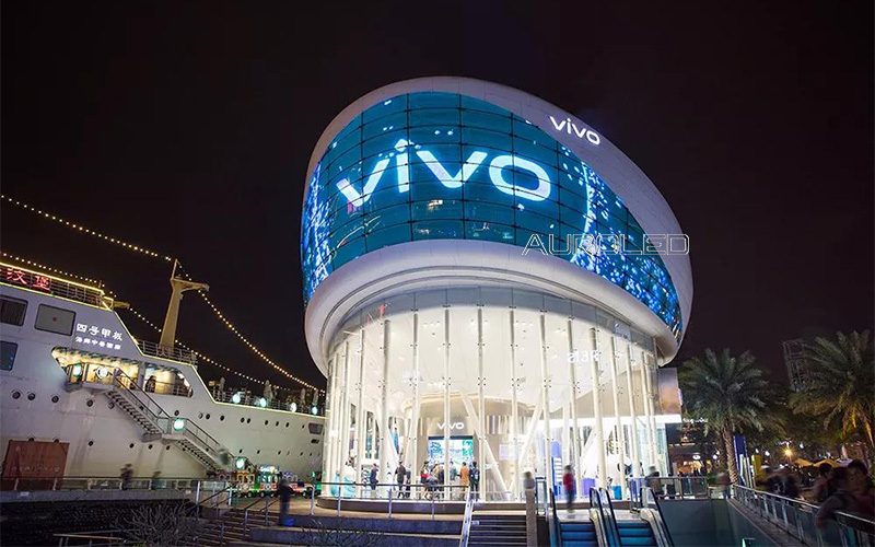 VIVO Lab旗艦店酷炫<a href=http://10yuemami.com/toumingping/ target=_blank class=infotextkey>透明屏</a>效果